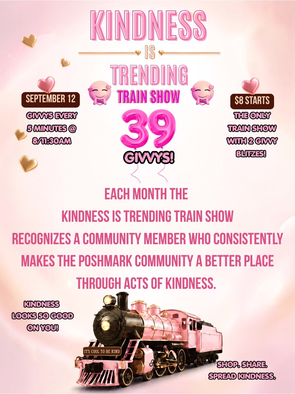 Kindness Is Trending Train Show: A Special Day of Kindness Sat Sept 12 2026 - Picture 3 of 4
